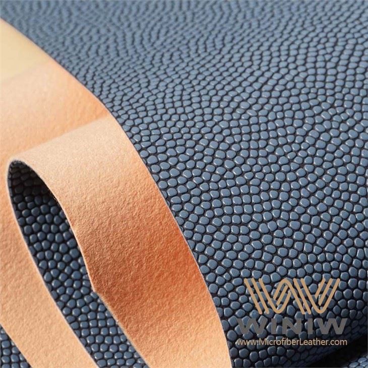 China Custom Faux Leather PU Fabric For Basketball