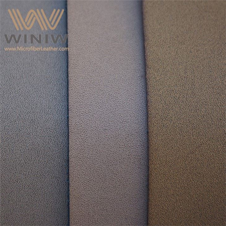 Embossed Faux Suede Fleece Fabric For Shoes Microsuede Fabric