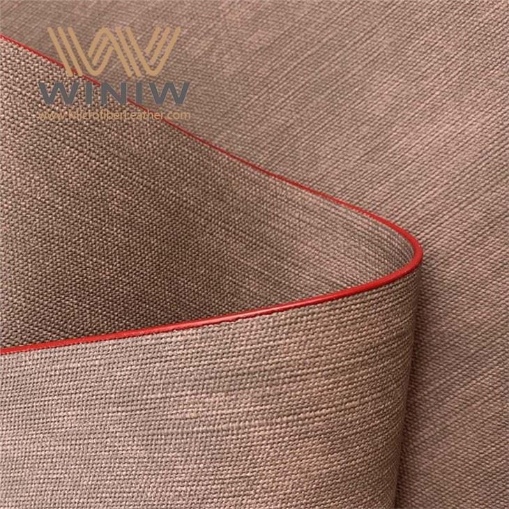 Brown Non-Woven Fabric Leather Factory For Desk
