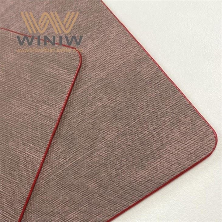 Brown Non-Woven Fabric Leather Factory For Desk