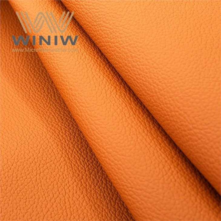 Orange Microfiber Cloth For Cars Syn Leather