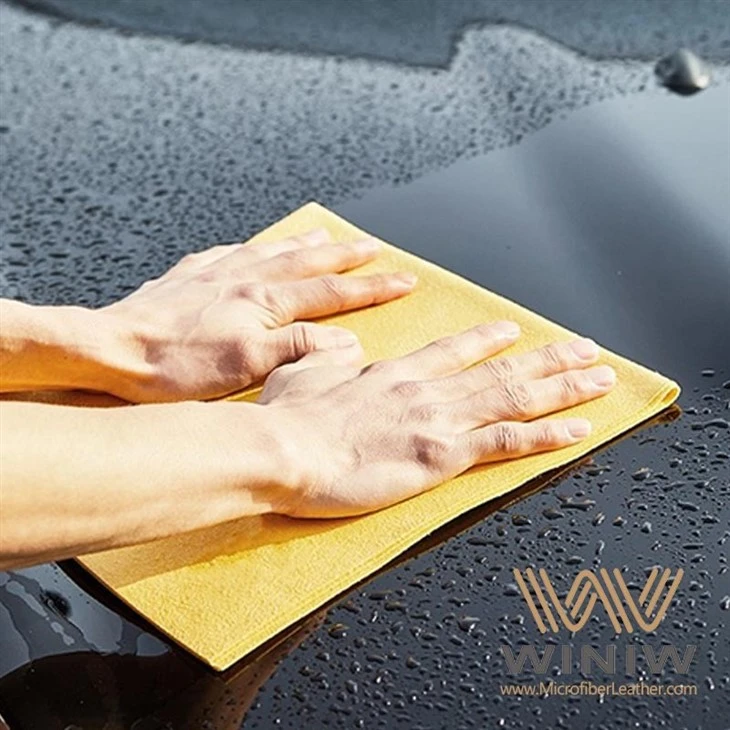 Smooth Durable Surface Imitation Lambskin Car Cleaner Chamois Rag