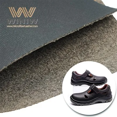1,8 mm hüdrolüüsikindel mikrokiust turvajalatsite nahkkangas